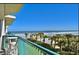 Balcony overlooking the beach with ocean views at 4575 S Atlantic Ave # 6310, Port Orange, FL 32127
