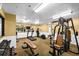 Well-equipped fitness center with various exercise machines at 2615 S Atlantic Ave # 7H, Daytona Beach, FL 32118