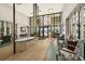 Elegant lobby with comfortable seating and large windows at 2615 S Atlantic Ave # 7H, Daytona Beach, FL 32118