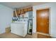 Garage laundry area with washer and dryer at 2850 Ocean Shore Blvd # 15C, Ormond Beach, FL 32176