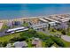 Aerial view of oceanfront property with a specific condo highlighted at 2850 Ocean Shore Blvd # 15C, Ormond Beach, FL 32176