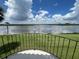 Stunning panoramic view of the river from a balcony at 35 S Ocean Palm Villas S Dr # 35, Flagler Beach, FL 32136