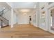 Formal dining room with hardwood floors and chandelier at 12245 Park Ave, Windermere, FL 34786