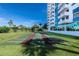 Outdoor shuffleboard courts situated on a grassy area at 935 N Halifax Ave # 907, Daytona Beach, FL 32118