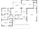 Floor plan showing the layout of the home at 10 Juniper Dr, Ormond Beach, FL 32176