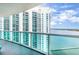 Balcony offering breathtaking water views at 231 Riverside Dr # 1904, Daytona Beach, FL 32117