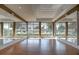 Yoga studio with hardwood floors and large mirrors at 231 Riverside Dr # 1904, Daytona Beach, FL 32117