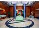Elegant building lobby with high ceilings and comfortable seating at 231 Riverside Dr # 1904, Daytona Beach, FL 32117