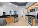 Updated kitchen with ample cabinet space and granite countertops at 231 Riverside Dr # 1904, Daytona Beach, FL 32117