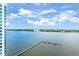 Stunning view of waterfront with boats and cityscape at 231 Riverside Dr # 1904, Daytona Beach, FL 32117