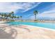 Resort-style pool with plenty of lounge chairs and water views at 231 Riverside Dr # 1904, Daytona Beach, FL 32117
