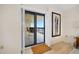 Stunning ocean view from private balcony, featuring sliding doors and tranquil scene at 1513 Ocean Shore Blvd # 6C, Ormond Beach, FL 32176