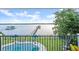 Stunning pool and patio area with water views at 70 Riverside Dr, Ormond Beach, FL 32176