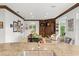 Bright living room with large windows and comfortable seating at 70 Riverside Dr, Ormond Beach, FL 32176