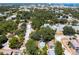 Aerial view of property location within a residential neighborhood at 321 Cedar St, Daytona Beach, FL 32114