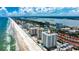 Expansive view of oceanfront high-rises and coastline at 2937 S Atlantic Ave # 1504, Daytona Beach, FL 32118
