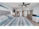 Bright bedroom with ocean view and ensuite bathroom at 2937 S Atlantic Ave # 1504, Daytona Beach, FL 32118