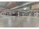 Underground parking garage with numerous parking spaces available for residents at 2545 S Atlantic Ave # 1701, Daytona Beach Shores, FL 32118