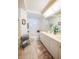 Bathroom with double vanity and a bathtub at 4555 S Atlantic Ave # 4304, Ponce Inlet, FL 32127