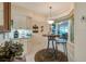 Kitchen nook with a small table and window seat at 4555 S Atlantic Ave # 4304, Ponce Inlet, FL 32127