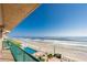 Balcony overlooking the pool and beach at 4555 S Atlantic Ave # 4304, Ponce Inlet, FL 32127