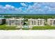 Aerial view of condo building and beach at 4555 S Atlantic Ave # 4304, Ponce Inlet, FL 32127