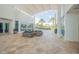 Relaxing outdoor lounge area with comfortable seating at 231 Riverside Dr # 2601-1, Daytona Beach, FL 32117