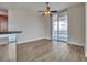 Light-filled dining area with hardwood floors and water views at 231 Riverside Dr # 2601-1, Daytona Beach, FL 32117