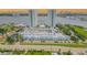 Aerial view of waterfront property with parking at 231 Riverside Dr # 2601-1, Daytona Beach, FL 32117