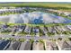 Community view showing home's location by the lake at 137 Azure Mist Way, Daytona Beach, FL 32124