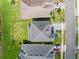House and backyard viewed from above at 137 Azure Mist Way, Daytona Beach, FL 32124