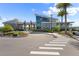 Modern community clubhouse with welcoming entrance at 137 Azure Mist Way, Daytona Beach, FL 32124