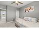 Bedroom with daybed, window, and view at 137 Azure Mist Way, Daytona Beach, FL 32124