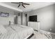 Spacious main bedroom with ample closet space and serene views at 137 Azure Mist Way, Daytona Beach, FL 32124