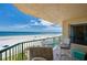 Balcony with beautiful ocean and beach views at 4565 S Atlantic Ave # 5308, Port Orange, FL 32127