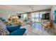Spacious living area showcasing ocean views and elegant furnishings at 4565 S Atlantic Ave # 5308, Port Orange, FL 32127