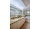 Elegant bathroom with double vanity and granite countertop at 4565 S Atlantic Ave # 5308, Port Orange, FL 32127