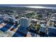 High-rise condo building near beach, aerial view of surrounding area at 89 S Atlantic Ave # 1002, Ormond Beach, FL 32176
