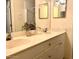 Bathroom with double vanity and a shower at 129 Blue Heron Dr # A, Daytona Beach, FL 32119