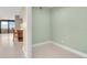 Small room with light green walls and neutral flooring at 2200 N Atlantic Ave # 1602, Daytona Beach, FL 32118