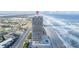 Oceanfront high rise building, pool, and parking at 2200 N Atlantic Ave # 1602, Daytona Beach, FL 32118