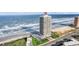 High-rise building near beach, aerial view at 2200 N Atlantic Ave # 1602, Daytona Beach, FL 32118