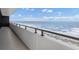 Spacious balcony boasting breathtaking ocean views at 2200 N Atlantic Ave # 1602, Daytona Beach, FL 32118