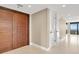 Entryway with ornate doors and closets at 2200 N Atlantic Ave # 1602, Daytona Beach, FL 32118