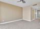 Bright bedroom with ample closet space and neutral decor at 2200 N Atlantic Ave # 1602, Daytona Beach, FL 32118