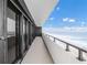Oceanfront balcony with sliding glass doors at 2200 N Atlantic Ave # 1602, Daytona Beach, FL 32118