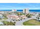 Aerial view of coastal apartment buildings near the ocean at 1510 Ocean Shore Blvd # 3150, Ormond Beach, FL 32176