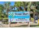 Sign for Ocean Shore Condominium at 1510 North Ocean Shore Blvd at 1510 Ocean Shore Blvd # 3150, Ormond Beach, FL 32176