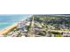 Aerial view of beachfront property, showing building and ocean at 1183 Ocean Shore Blvd # 6040, Ormond Beach, FL 32176
