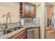 Stainless steel appliances and granite countertops highlight this kitchen at 1183 Ocean Shore Blvd # 6040, Ormond Beach, FL 32176
